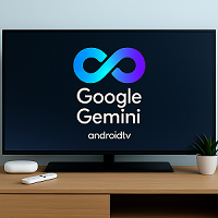 گوگل جمنای در تلویزیون اندرویدی